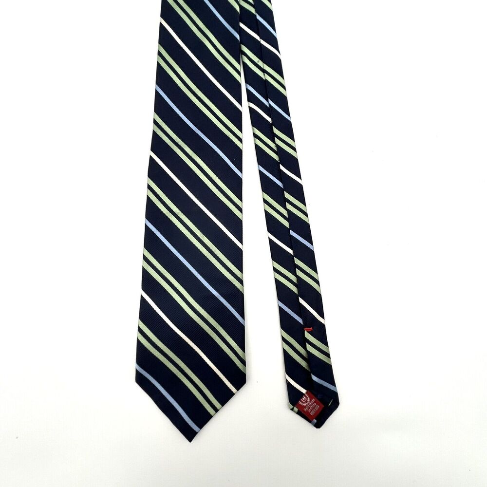CHAPS Ralph Lauren Tie Striped Silk Necktie‎